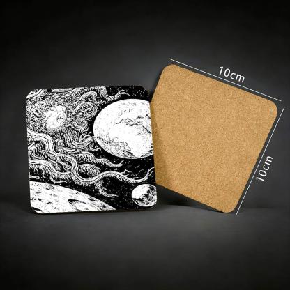 Azathoth Cork Coasters