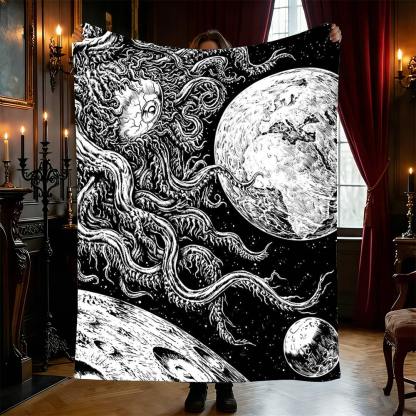 Azathoth Flannel Blanket