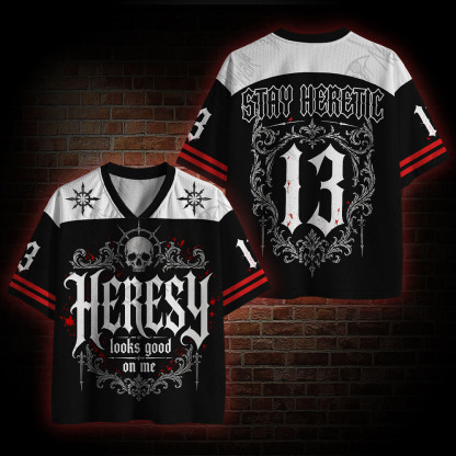 Heresy Looks Good on Me Mesh Jersey