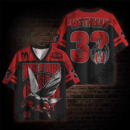Mothman Cryptid Mesh Jersey