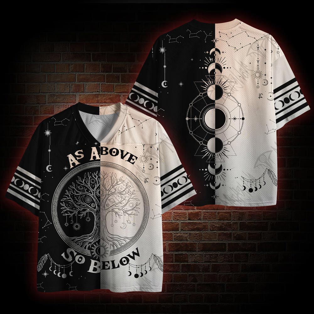 As Above So Below Occult Mesh Jersey
