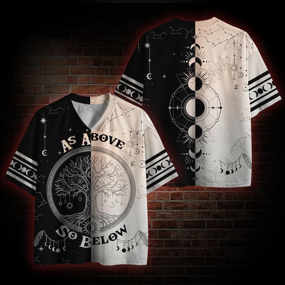 As Above So Below Occult Mesh Jersey