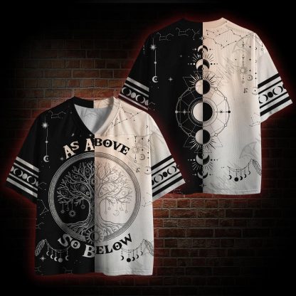 As Above So Below Occult Mesh Jersey