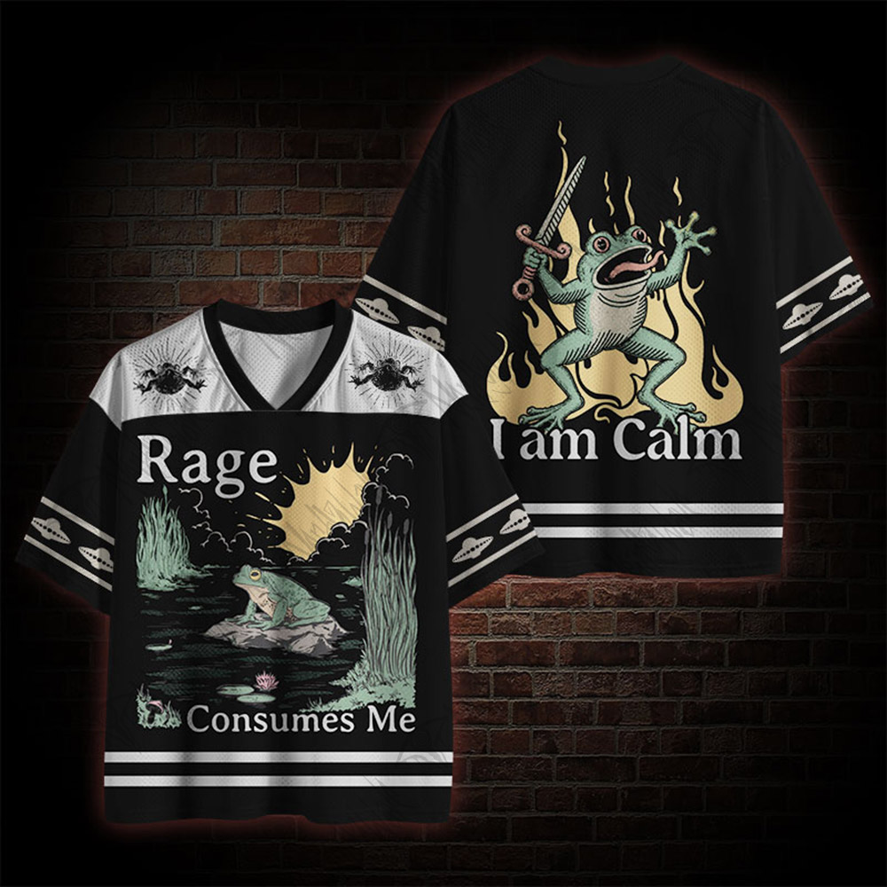 Rage Consumes Me Mesh Jersey