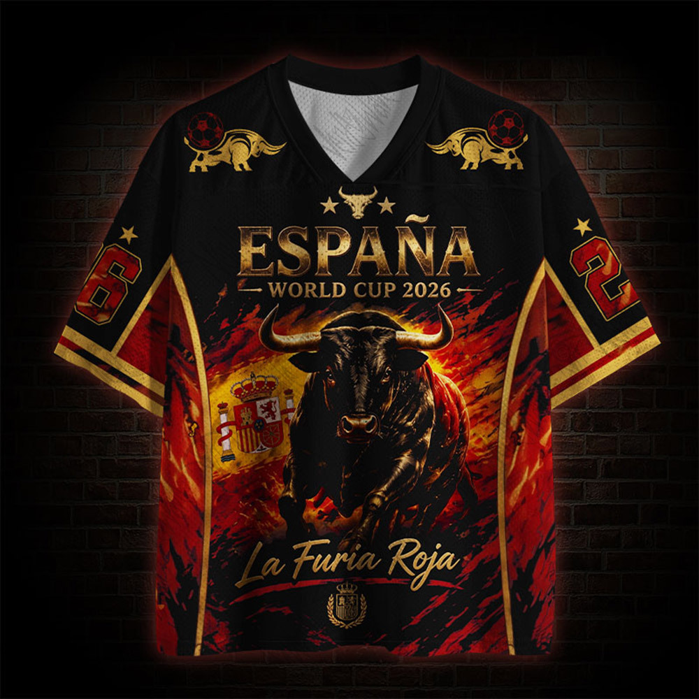 Spain Campeones Del Mundov Mesh Jersey