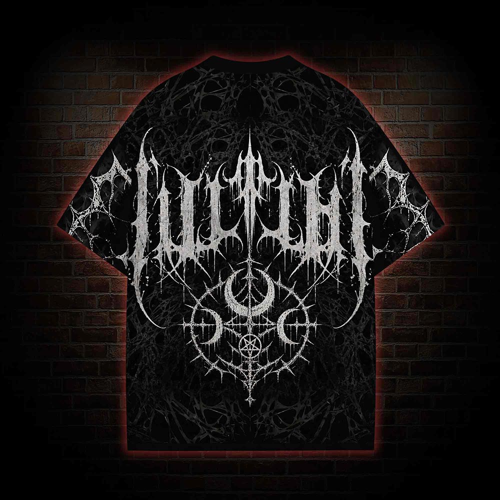 Antler Witch Thorn Web Eco Graphic T-shirt