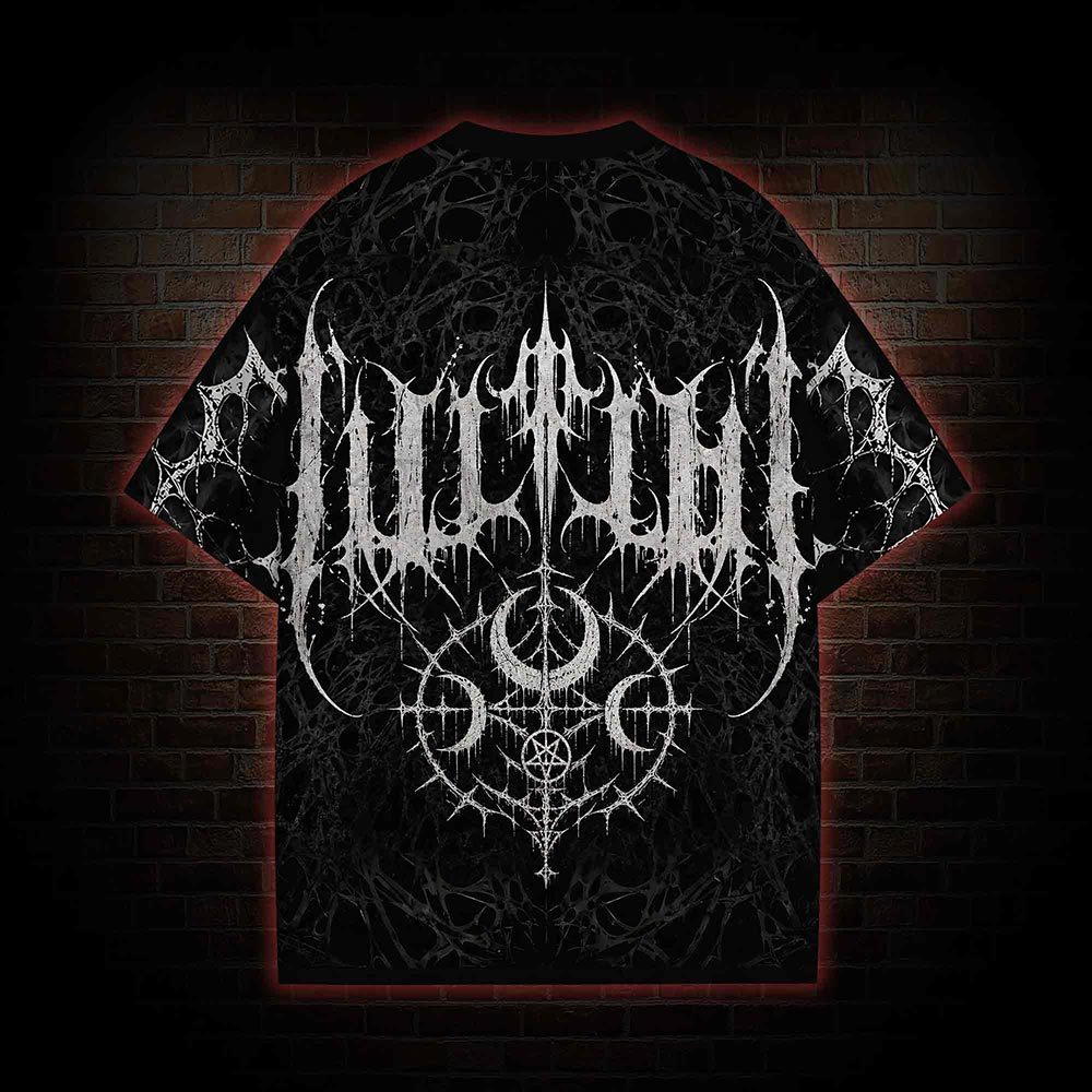 Antler Witch Thorn Web Eco Graphic T-shirt