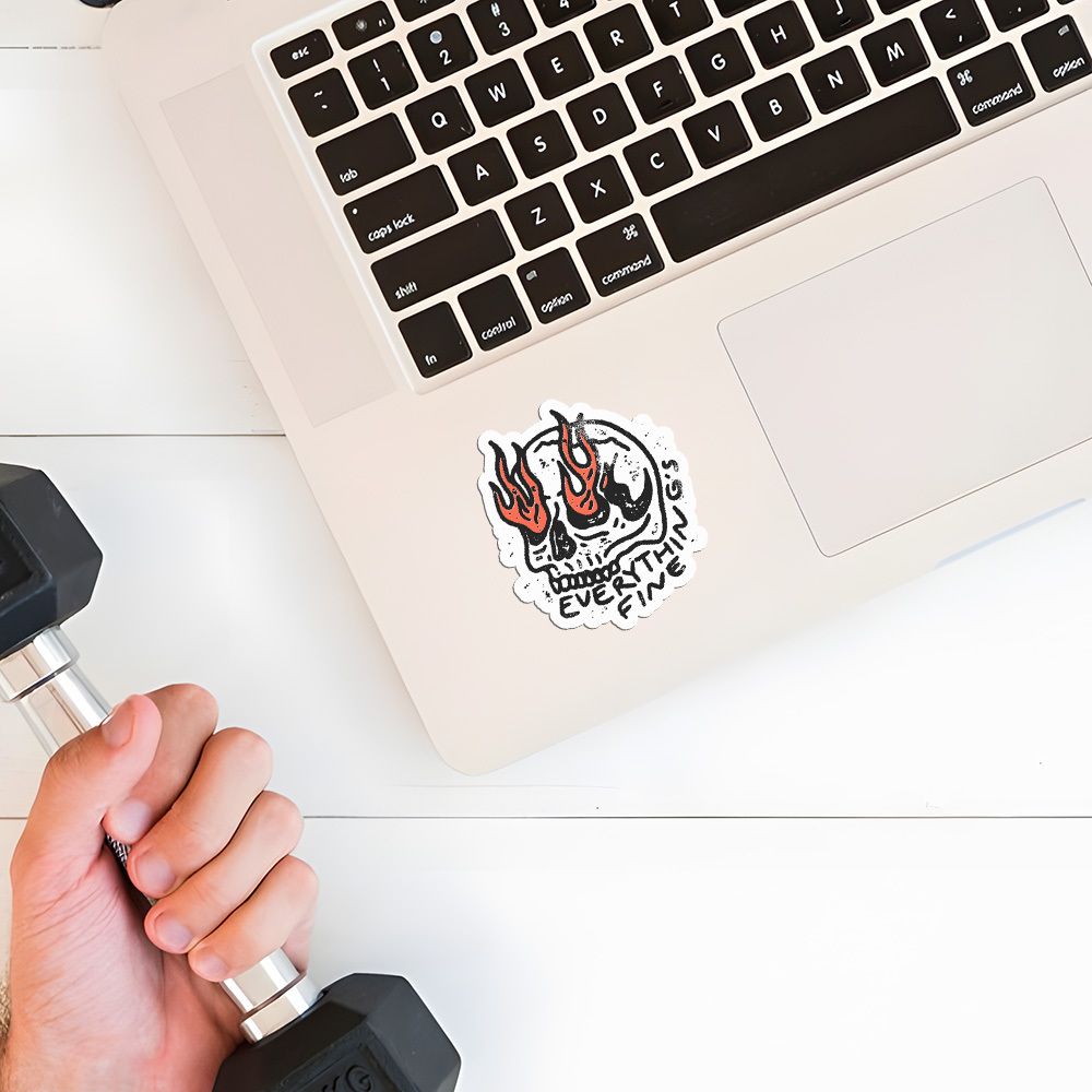 Everything's Fine Sticker