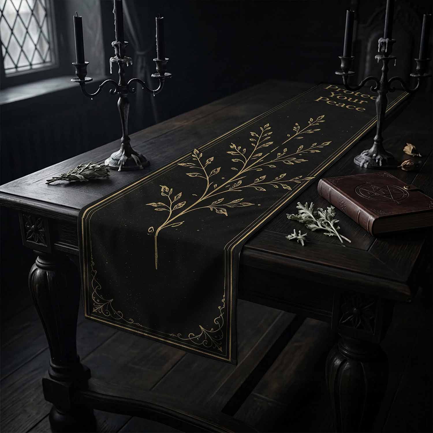 Protect Your Peace Table Runner