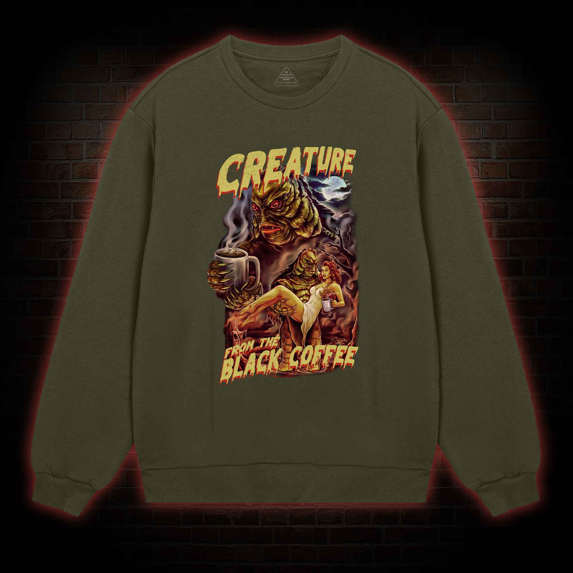 Creature From The Black Coffee Sweatshirt