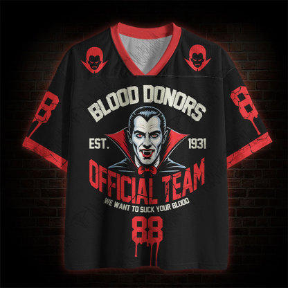 Blood Donors Mesh Jersey