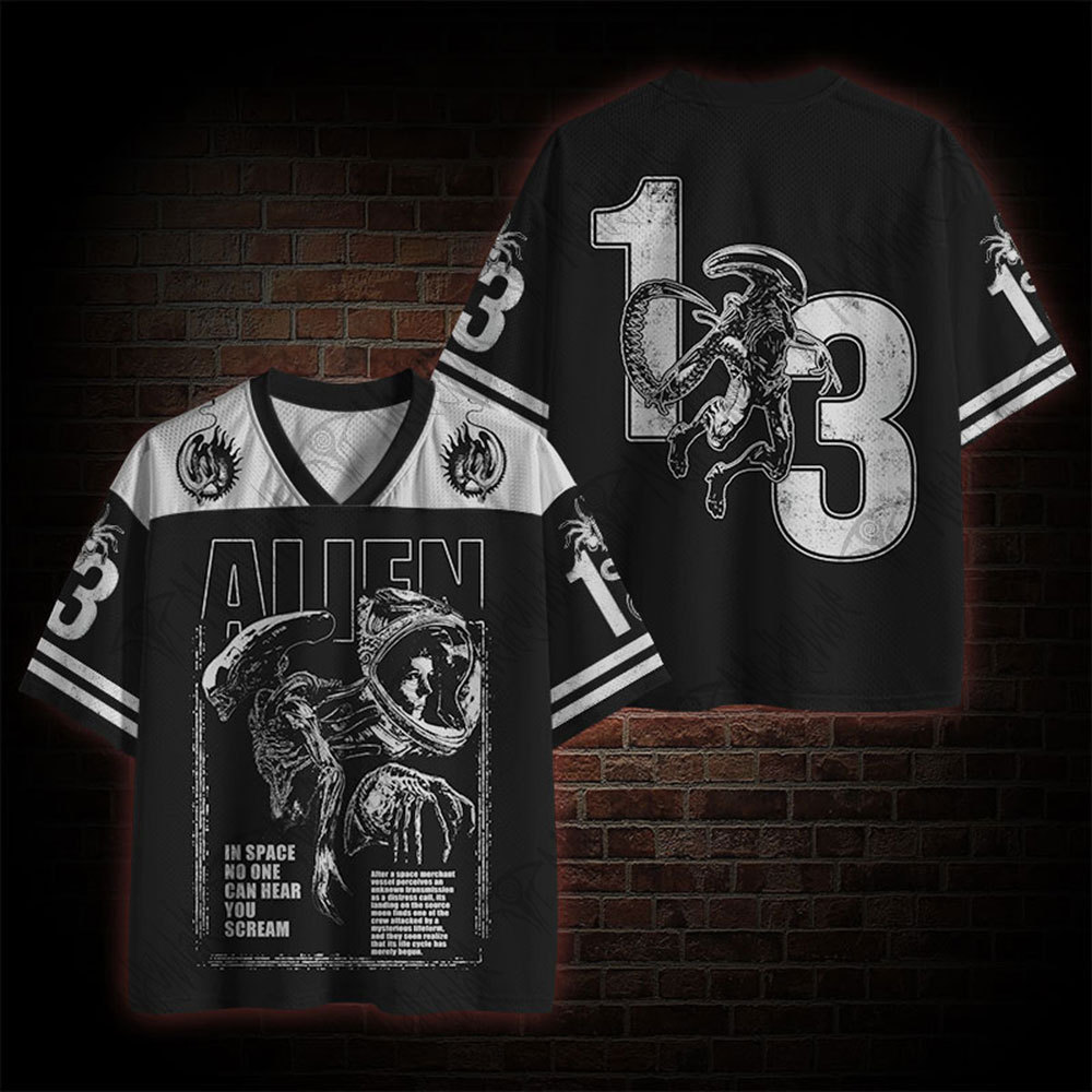 No One Can Hear You Scream Mesh Jersey