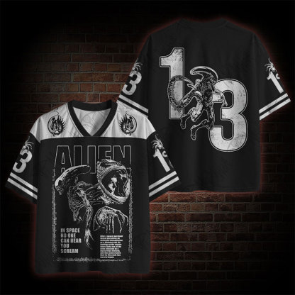 No One Can Hear You Scream Mesh Jersey