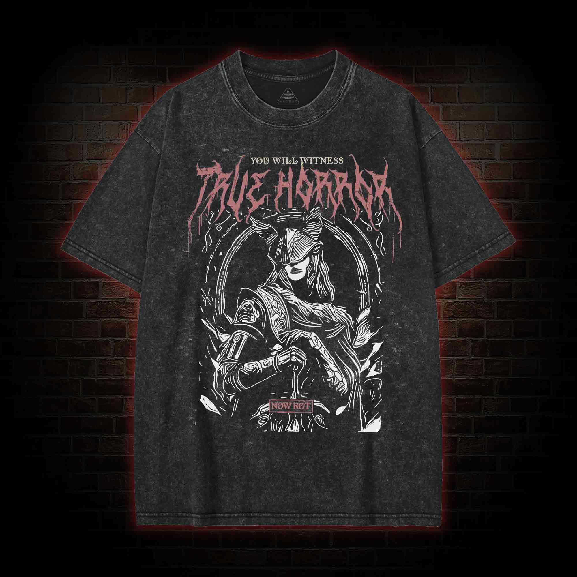 True Horror Washed T-shirt