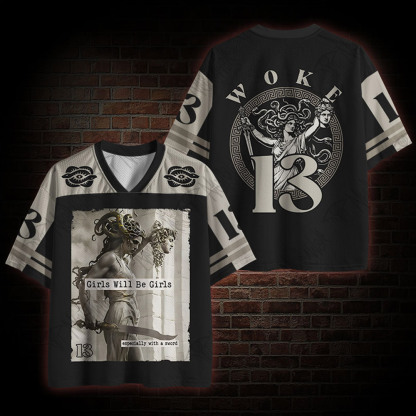 Girls Will be Girls Mesh Jersey