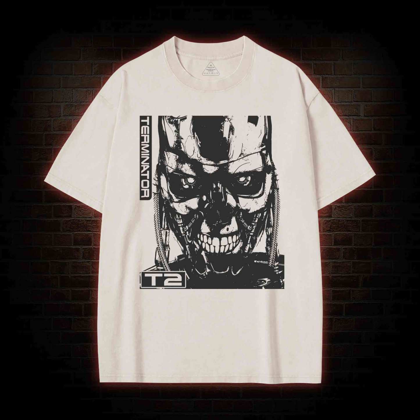 Terminator T2 Film Washed T-shirt
