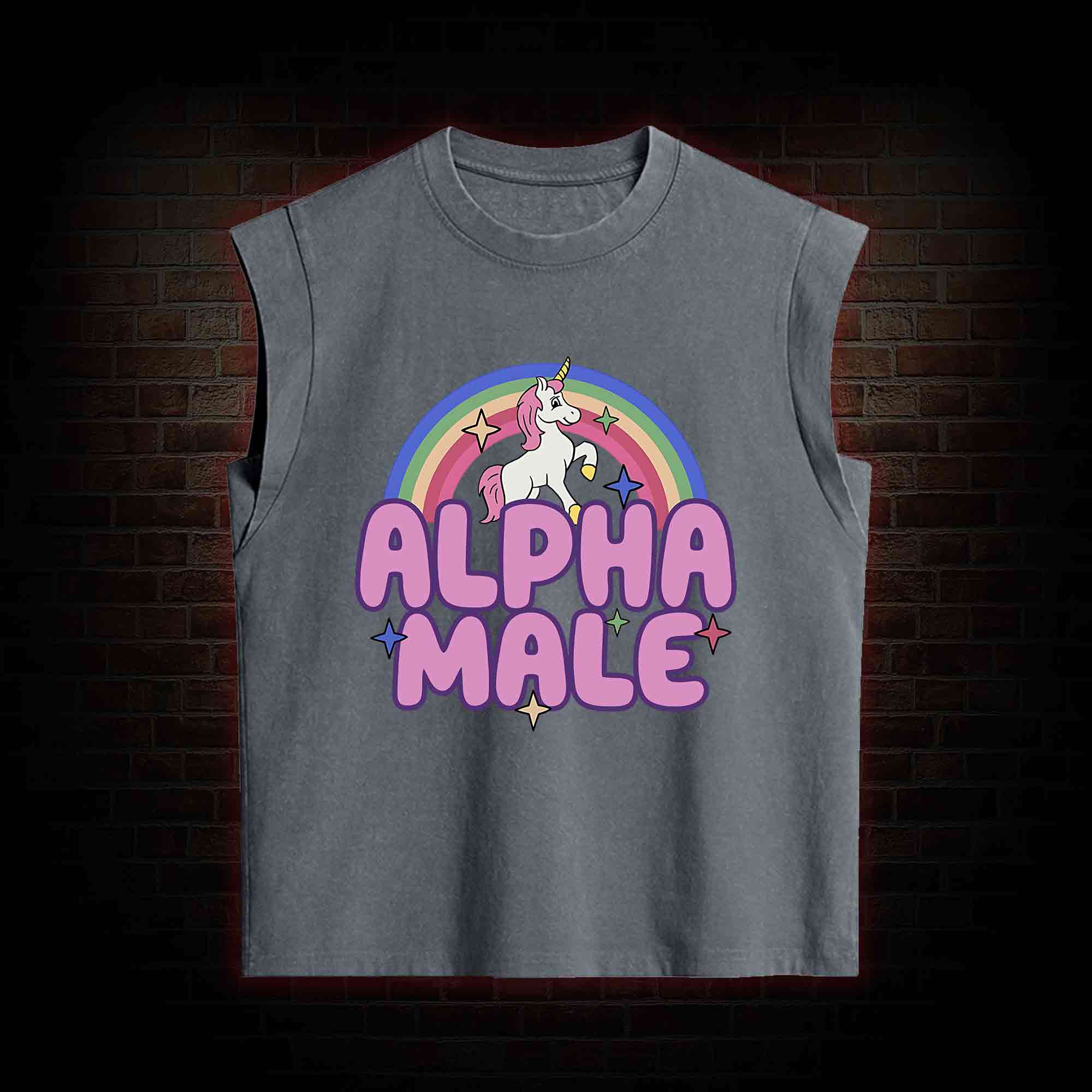 Alpha Male  Women's Washed Tank Top