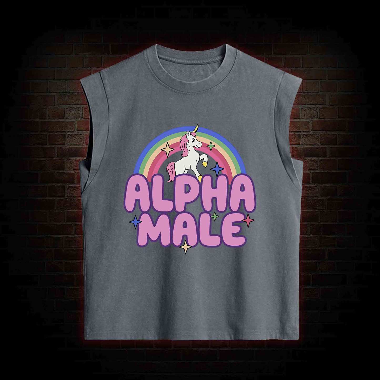 Alpha Male  Women's Washed Tank Top