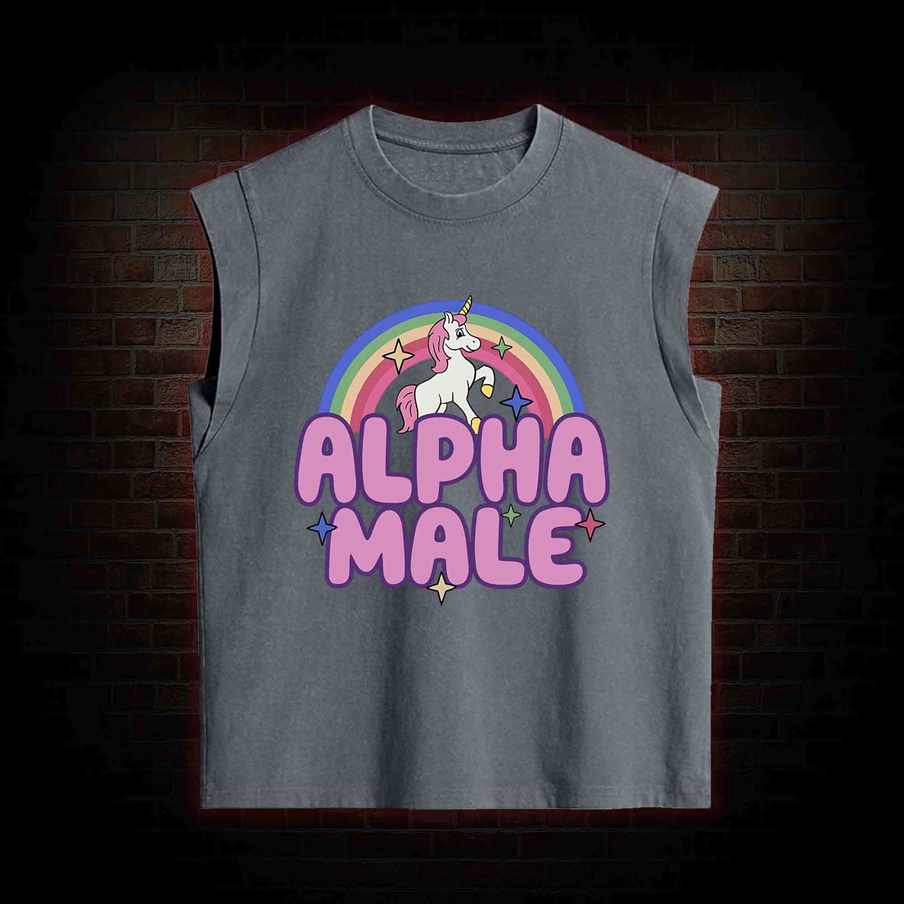 Alpha Male  Women's Washed Tank Top