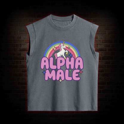 Alpha Male  Women's Washed Tank Top