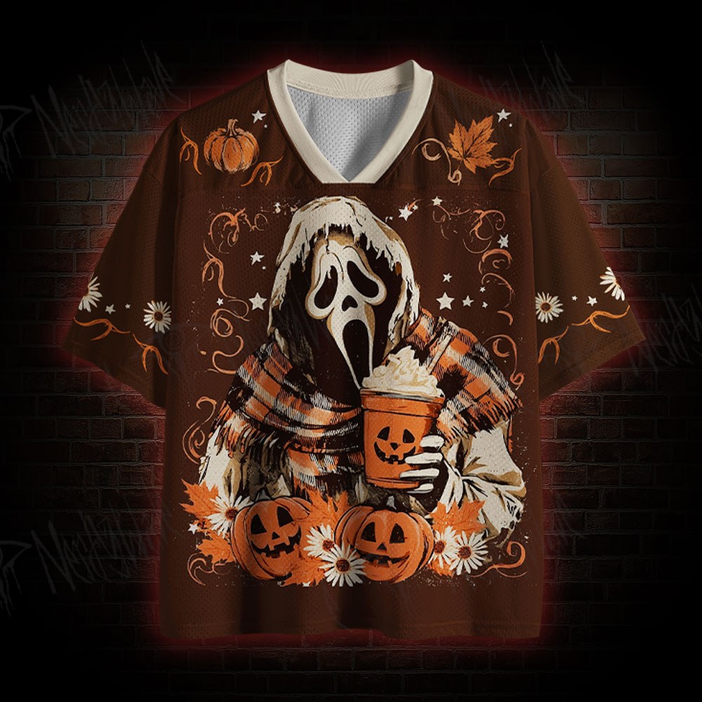Pumpkin Scream Mesh Jersey