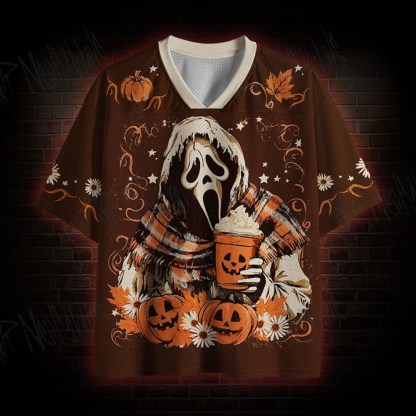 Pumpkin Scream Mesh Jersey