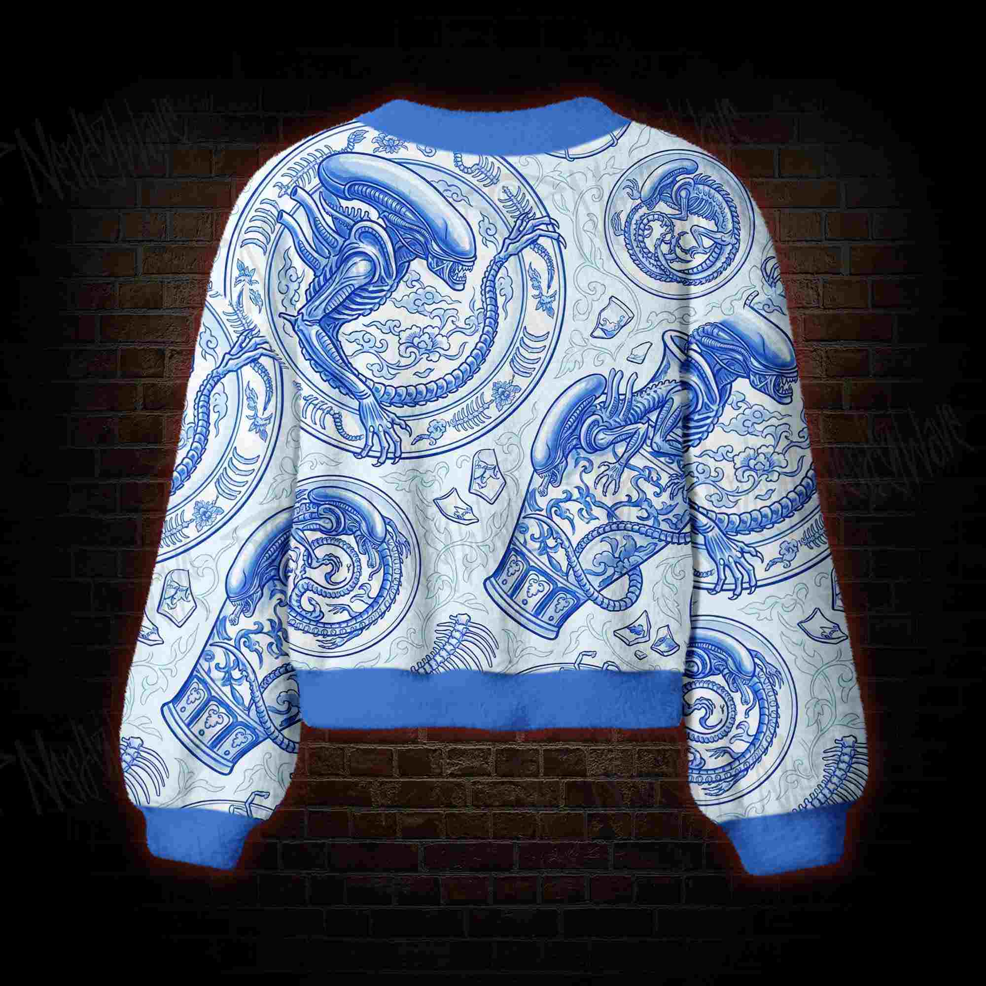 Porcelain Alien Women's Cardigan Sweater