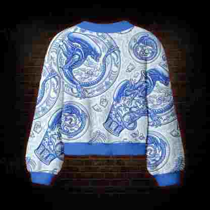 Porcelain Alien Women's Cardigan Sweater