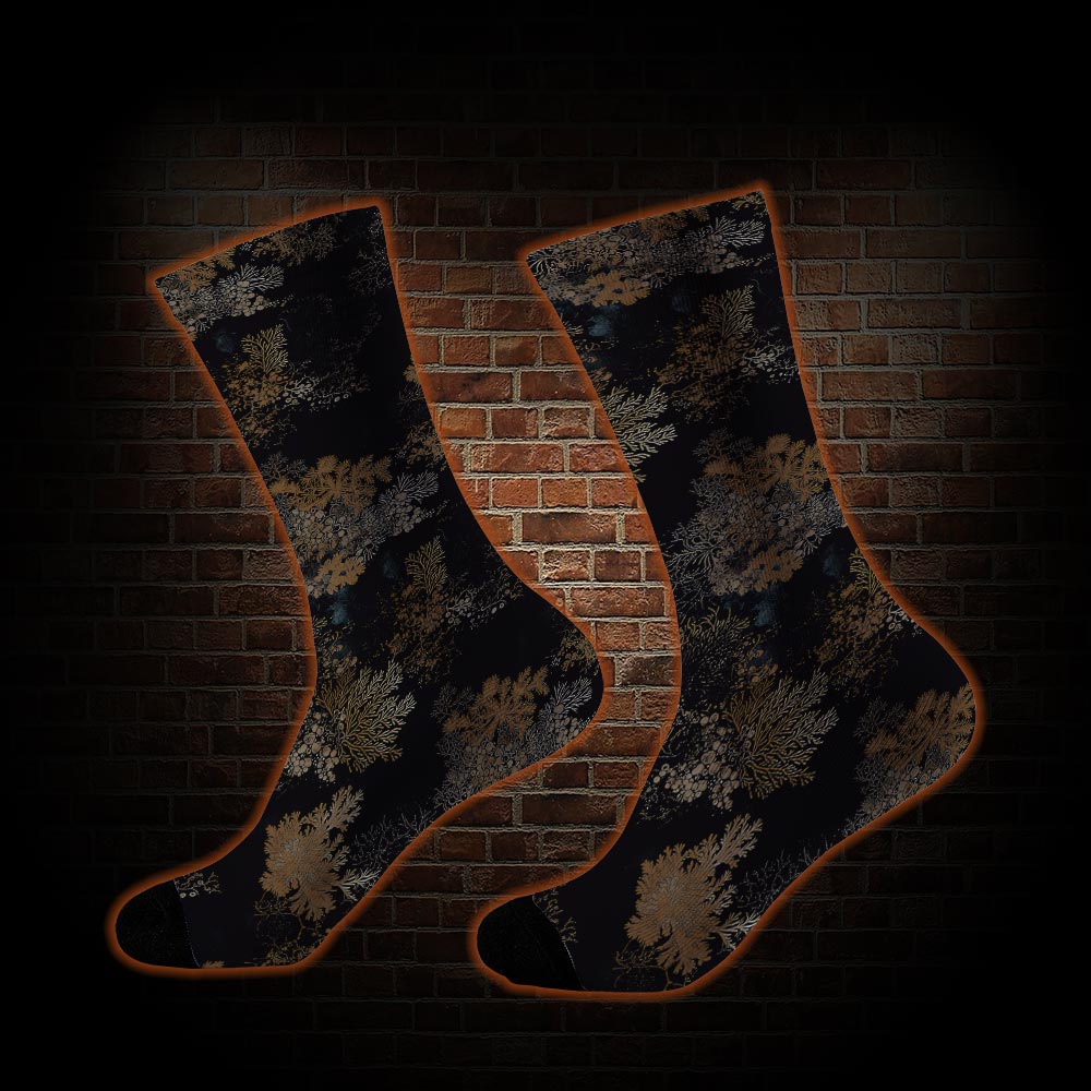 Overlooking the Dark Forest Socks