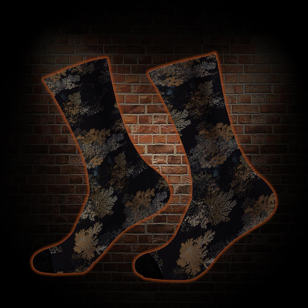 Overlooking the Dark Forest Socks