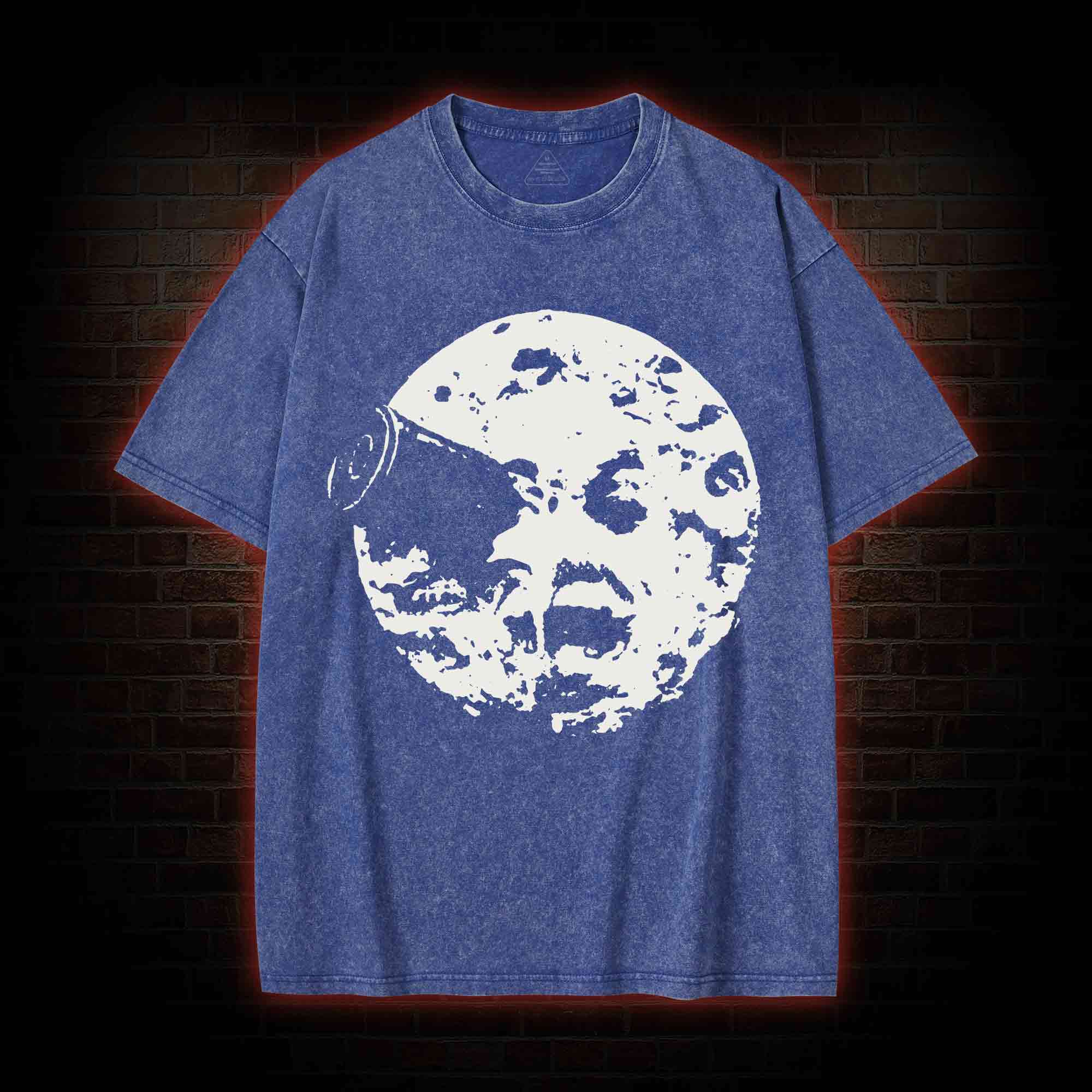 A Trip To The Moon 1902 Washed T-shirt