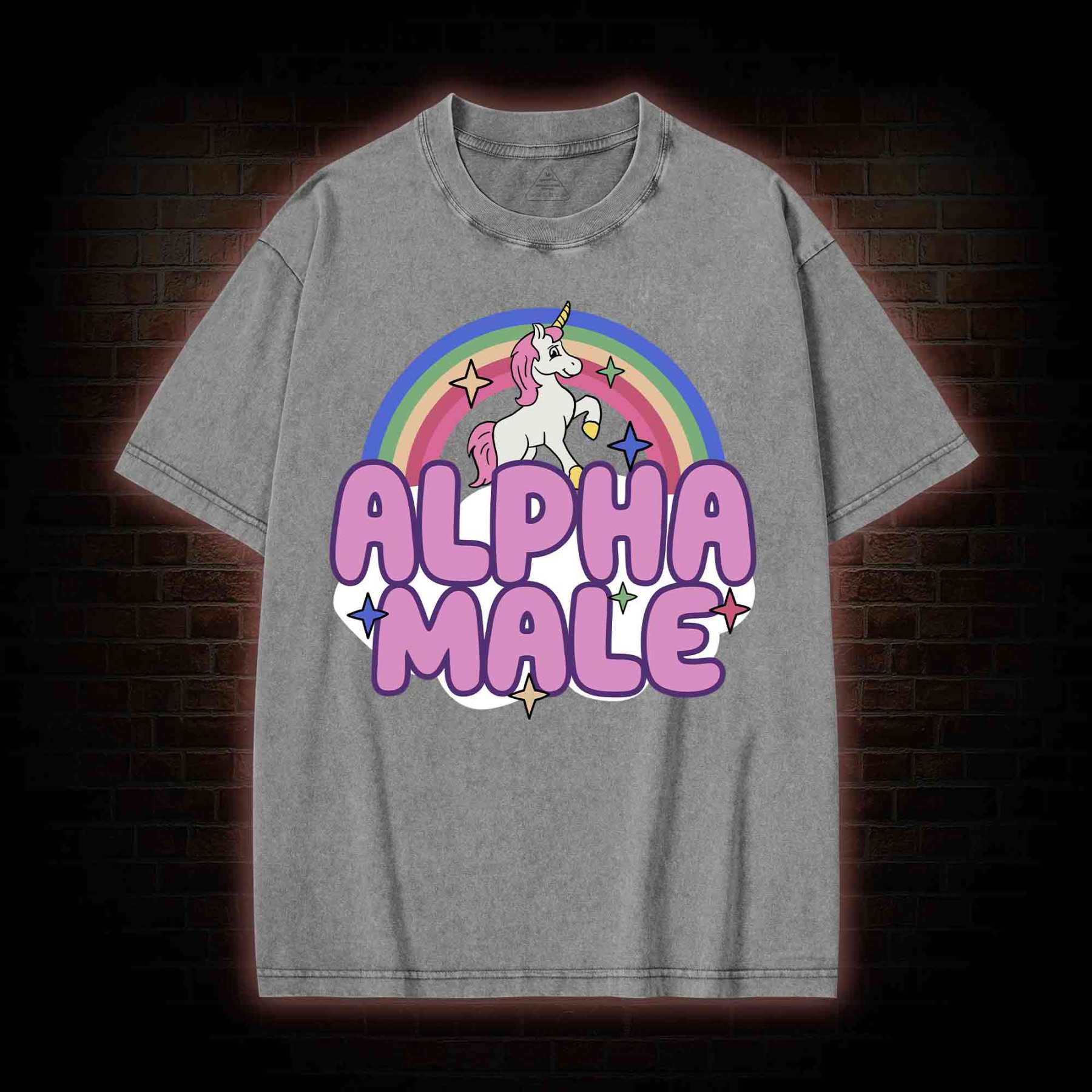 Alpha Male Washed T-shirt