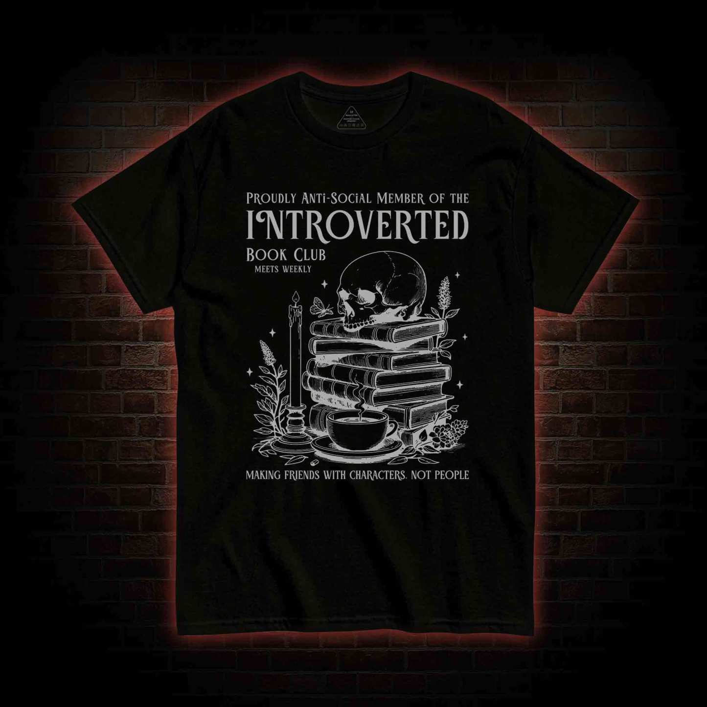 Introverted Book Club T-shirt
