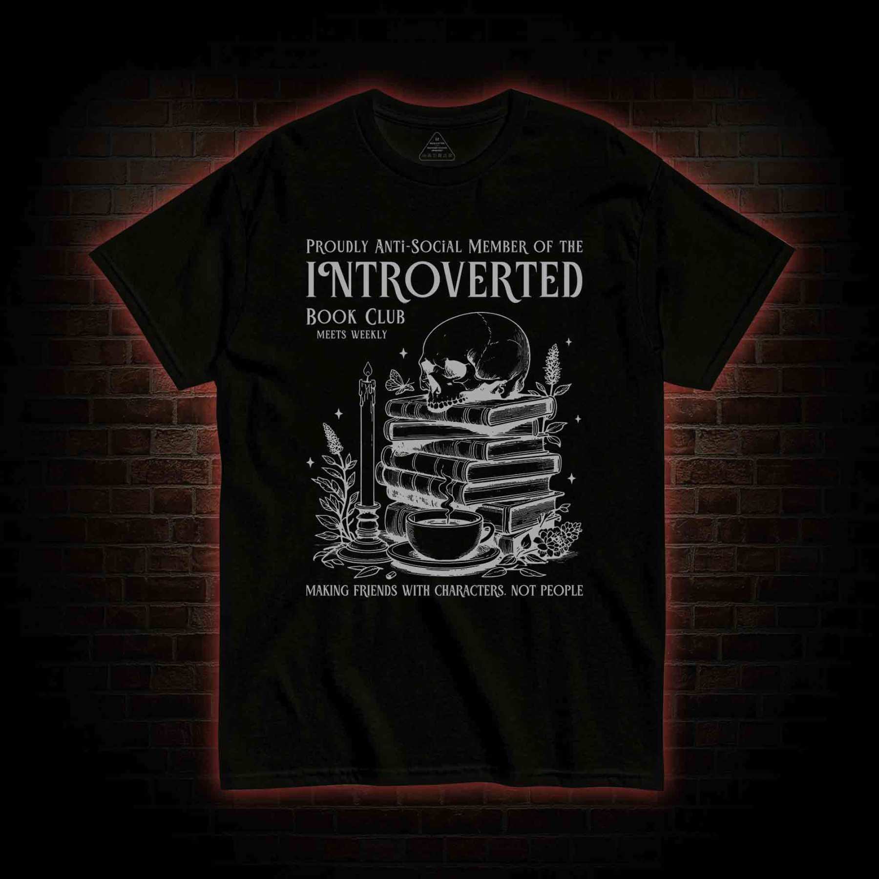 Introverted Book Club T-shirt