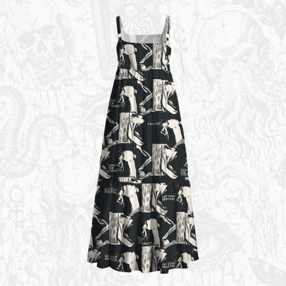 Hunt for Strength Wide Straps Maxi Dress