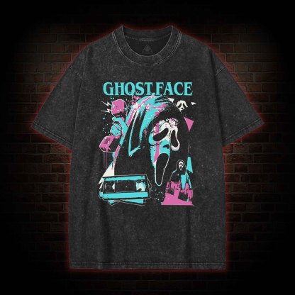 What's Your Favortie Scary Movie? Horror  Washed T-shirt