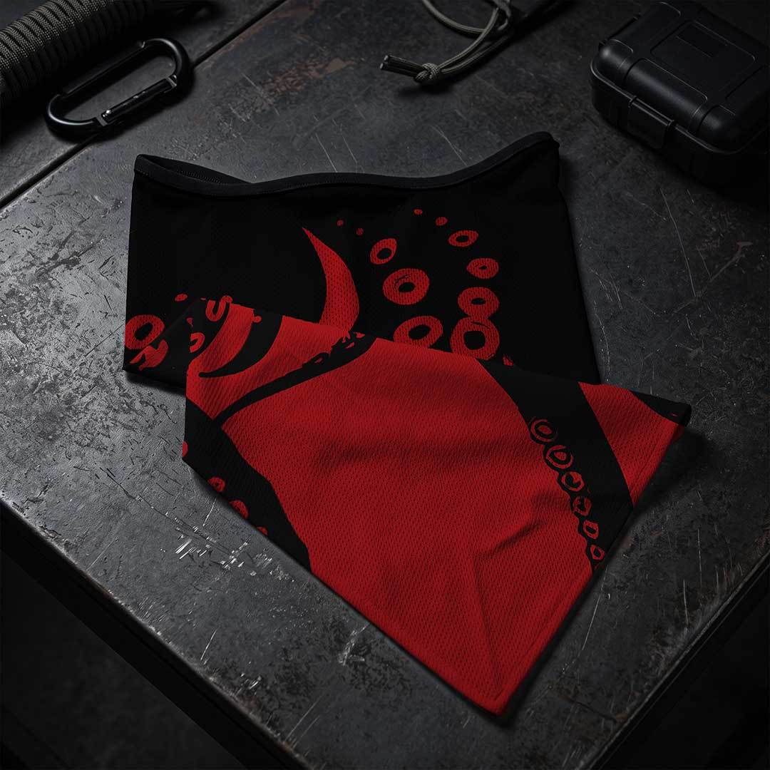 The Crimson Deep Mesh Neck Gaiter