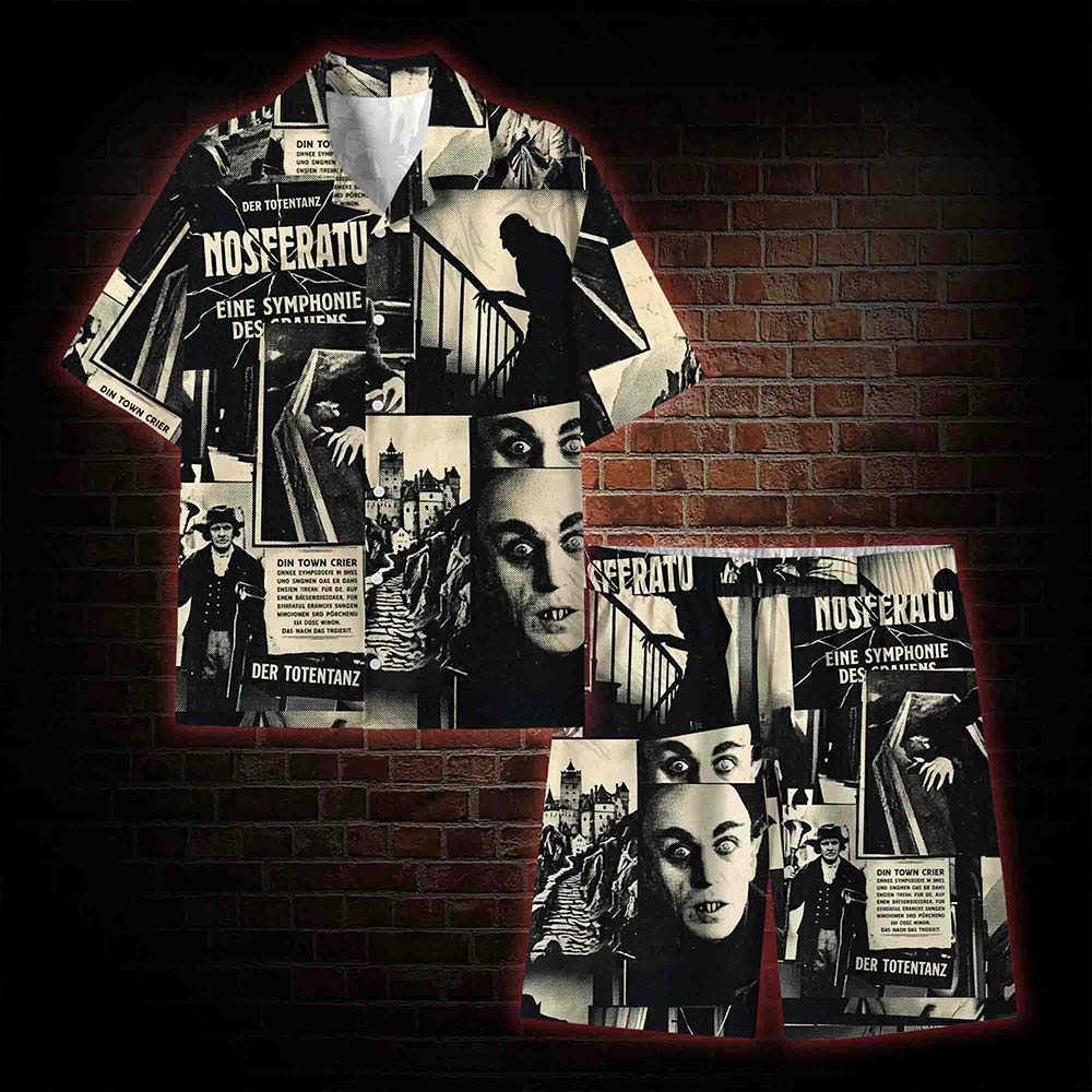 Nosferatu Lightweight Hawaiian Shirt