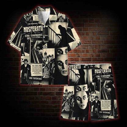 Nosferatu Lightweight Hawaiian Shirt