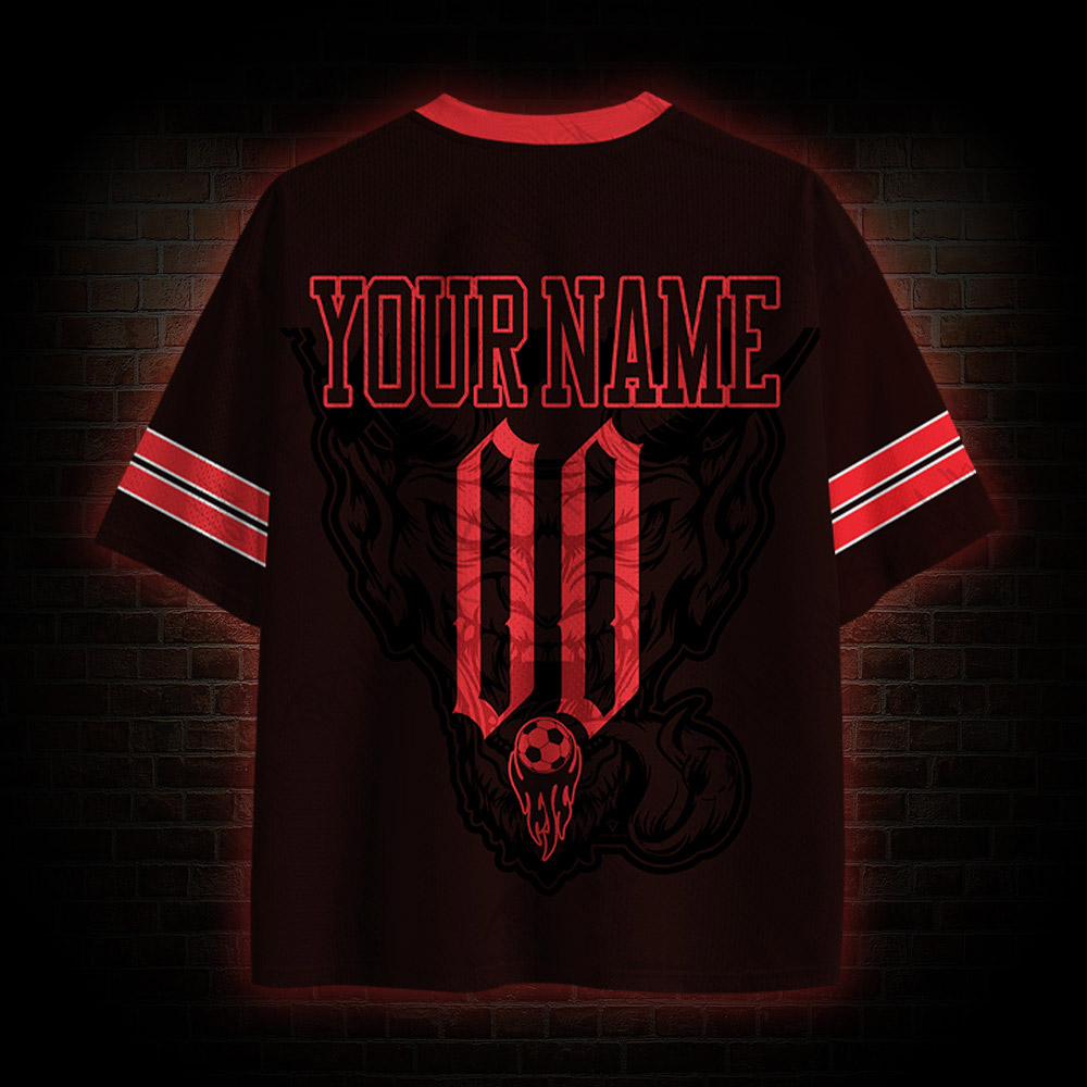 Personalized the Red Devils Mesh Jersey