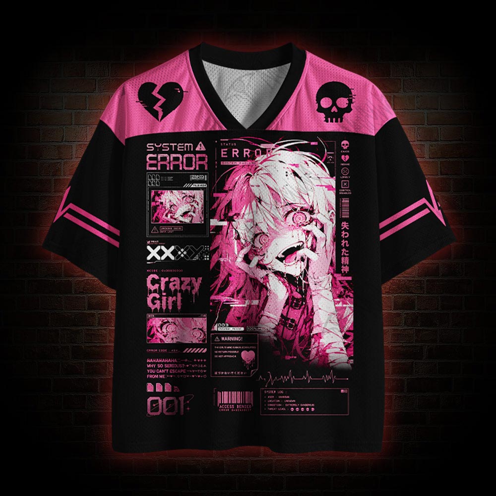 Crazy Girl Mesh Jersey