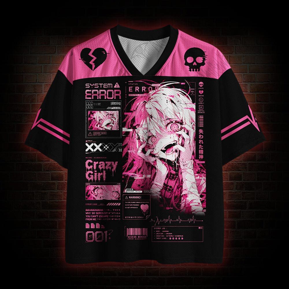 Crazy Girl Mesh Jersey
