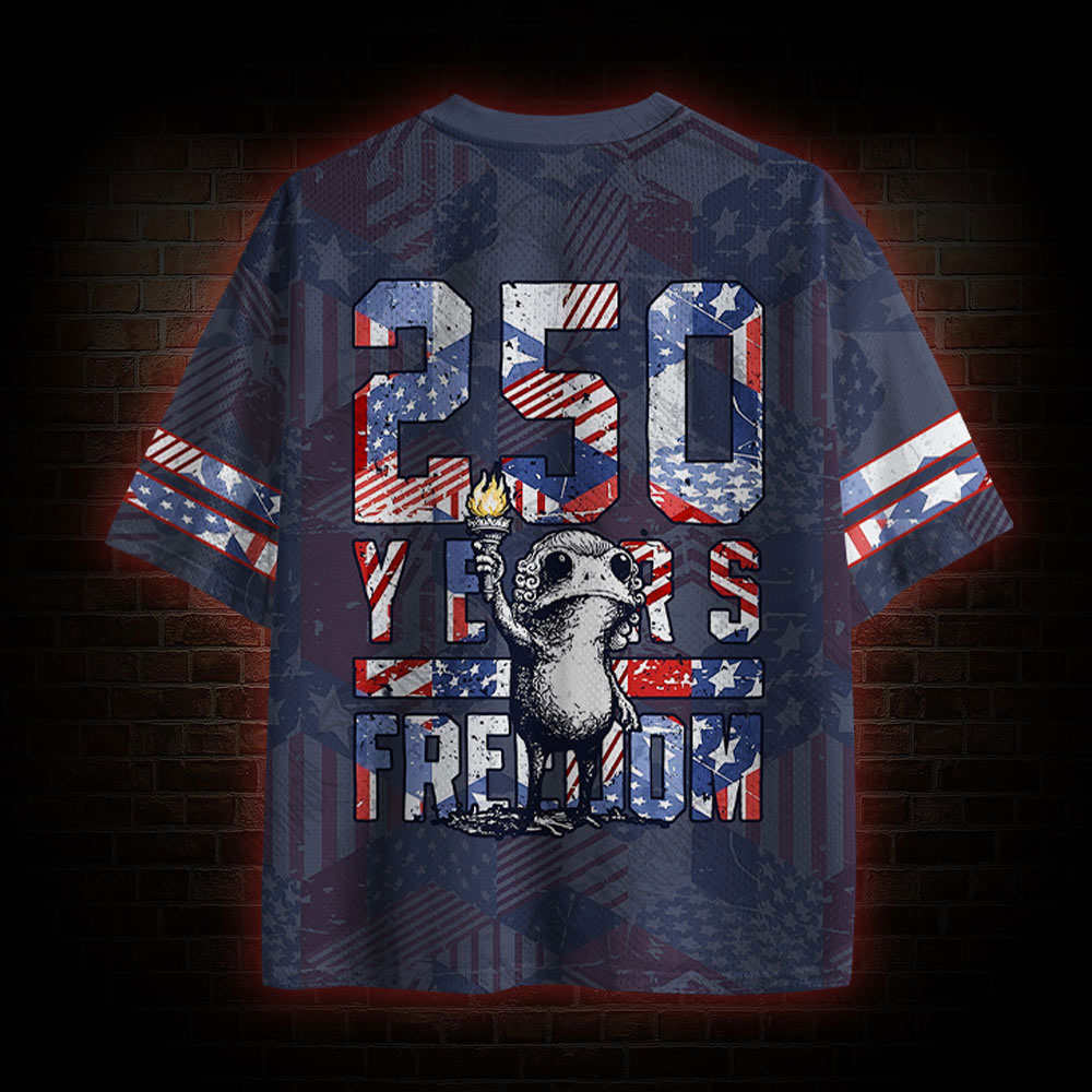 Frog Freedom Since 1776 Mesh Jersey