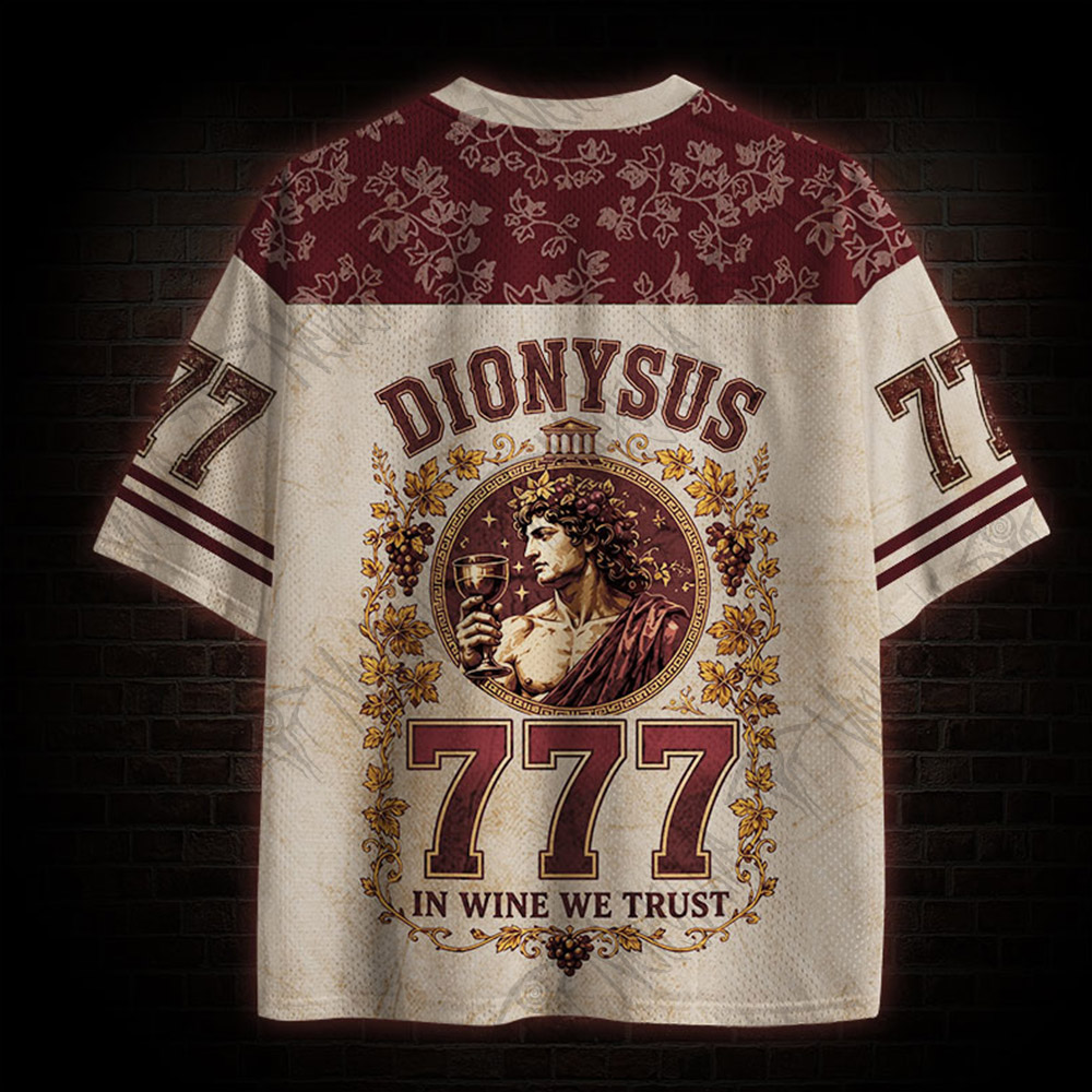 In Wine We Trust Mesh Jersey