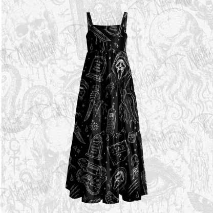 Call Me Wide Straps Maxi Dress