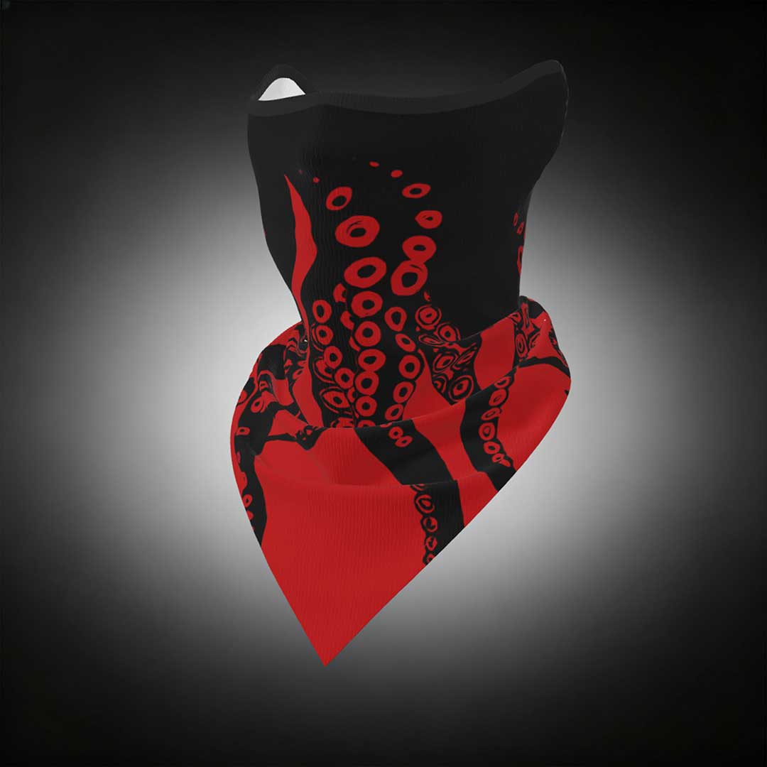 The Crimson Deep Mesh Neck Gaiter