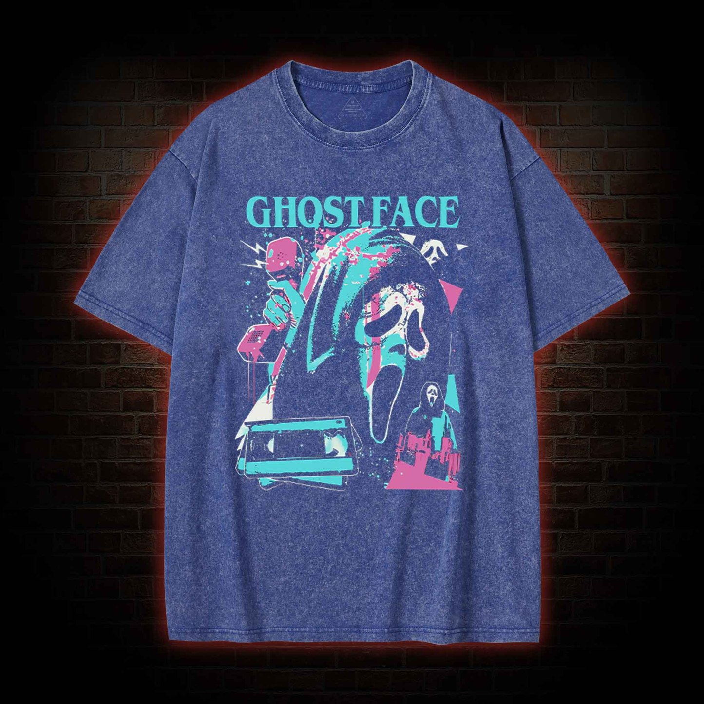 What's Your Favortie Scary Movie? Horror  Washed T-shirt
