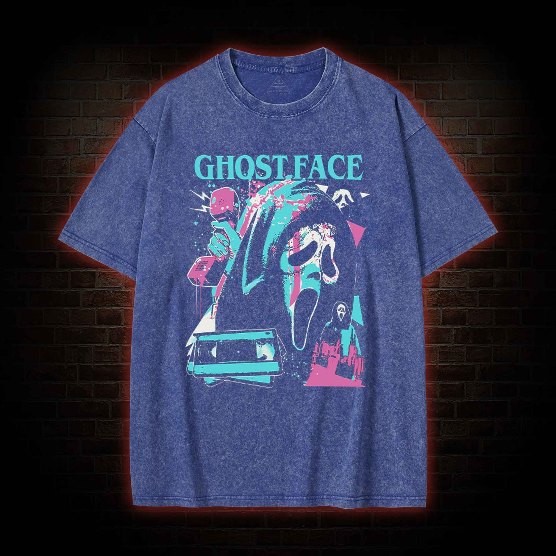 What's Your Favortie Scary Movie? Horror  Washed T-shirt