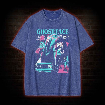 What's Your Favortie Scary Movie? Horror  Washed T-shirt