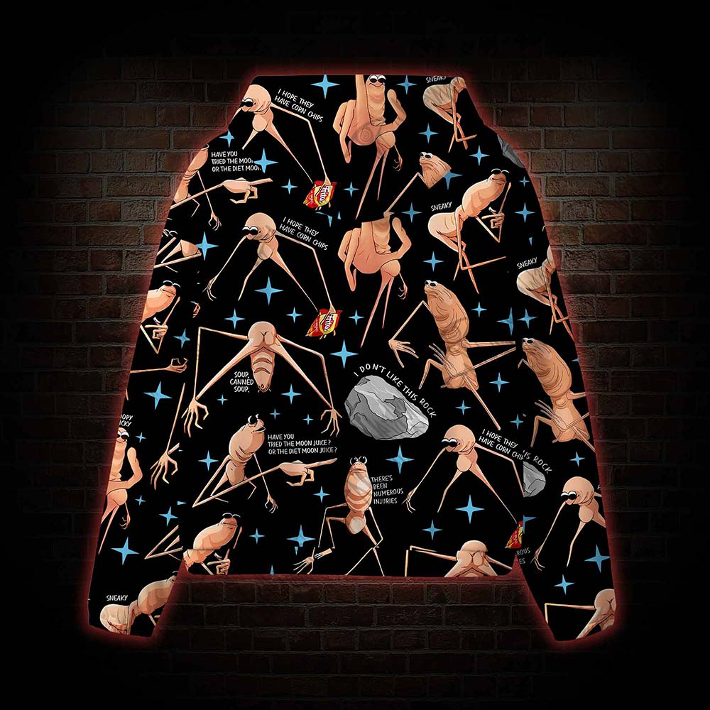 I Don't Like This Rock All Over Print Scuba Hoodie